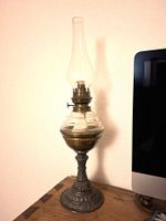 Petrol Lampe, Antik