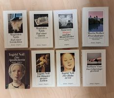 8x Romane, Diogenes, Krimi, Noll, Maigret, Nabb, Walker