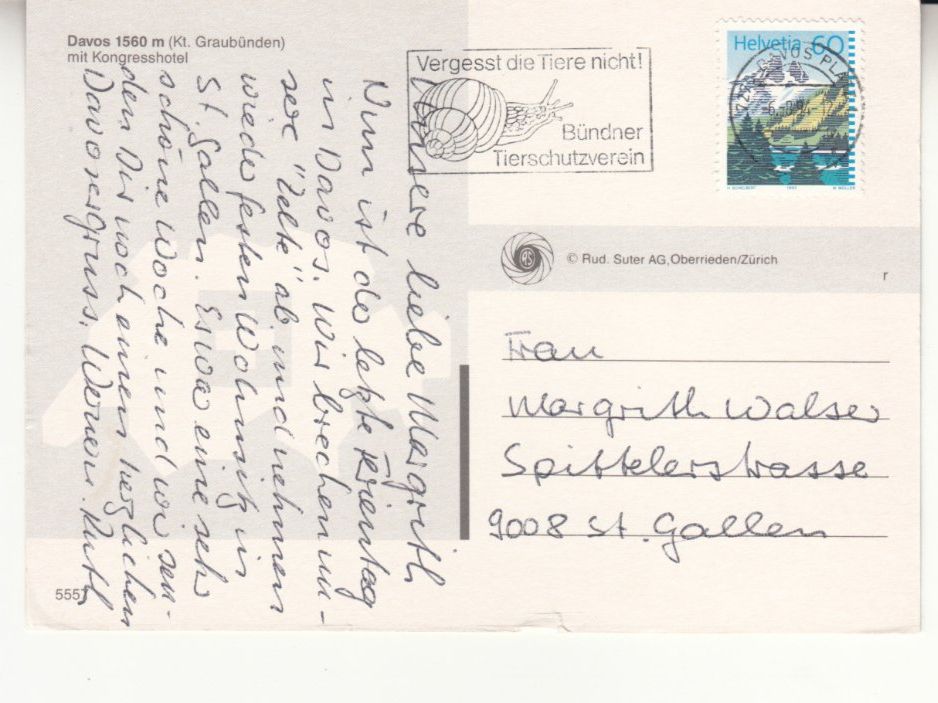 Cartes postales: Davos 1994 – D'occasion à Bürglen TG par StampGraf 1