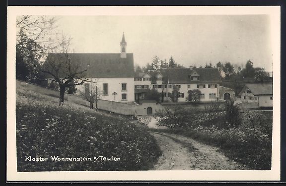 Cartoline postali: Wonnenstein a. Teufen, Kloster Wonnenste – Usato da Berlin venduto da bartko-reher