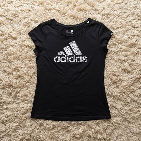 Adidas T-shirt femme noir, taille S,Climalite comme neuf!
