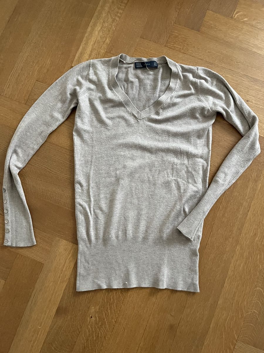 Zara Maglioni & Felpe: Beiger Pullover von Zara, XS – Usato da Basel venduto da blumenkimd 1