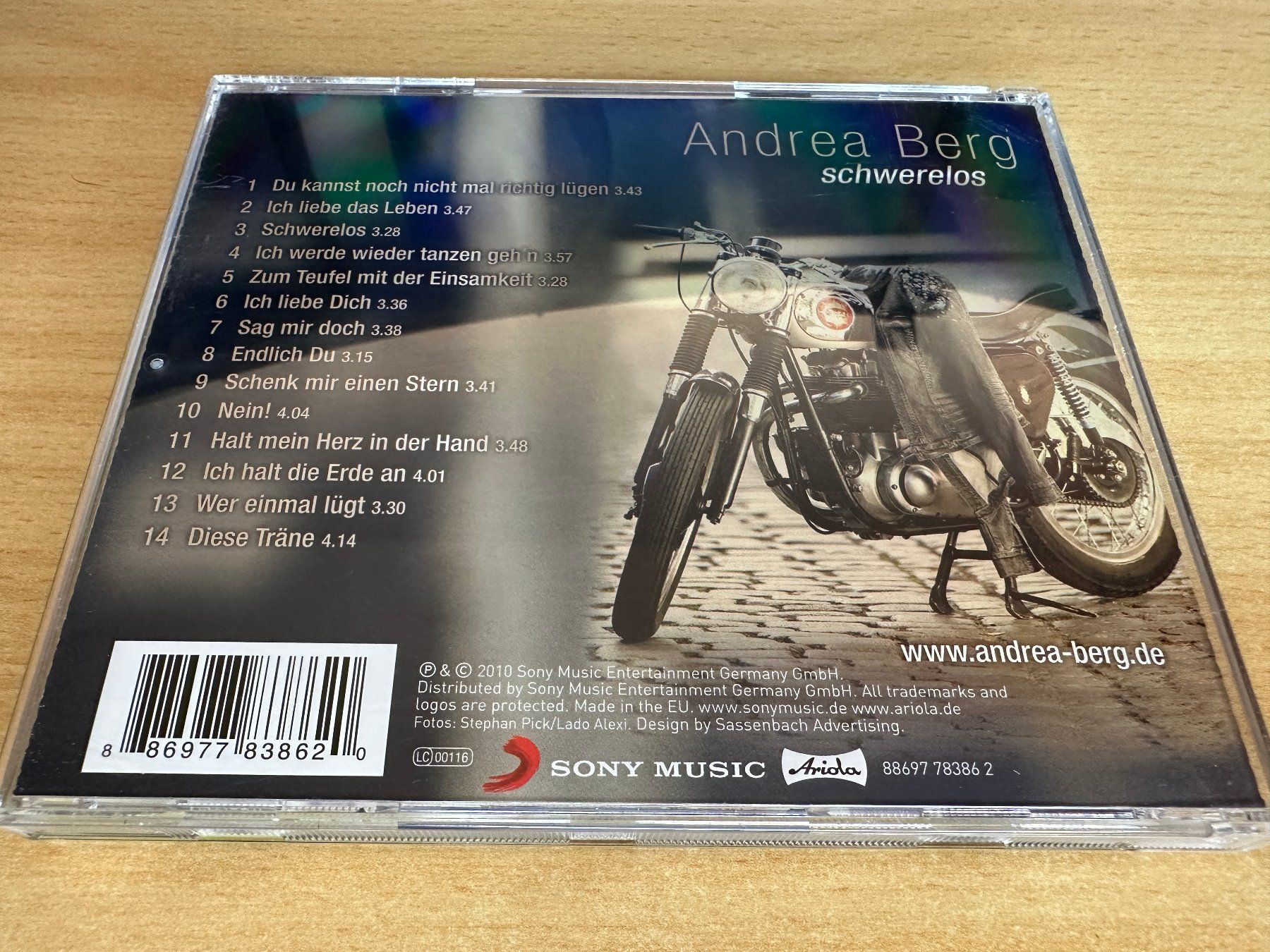 CDs: Andrea Berg – Schwerelos – Gebraucht aus Rikon im Tösstal von Alpenmutz 1