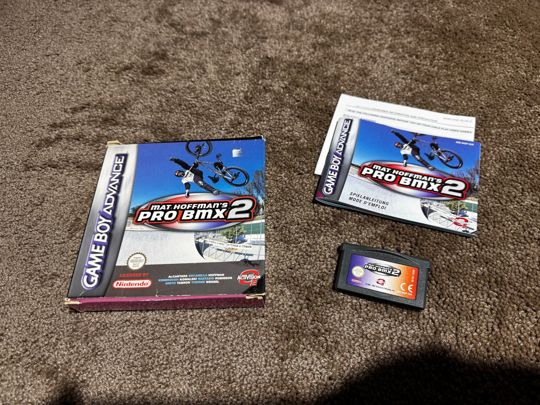 Nintendo Spiele: Game Boy Advance / GBA - Mat Hoffman's Pro BMX 2 – Gebraucht aus Worben von Modellfan