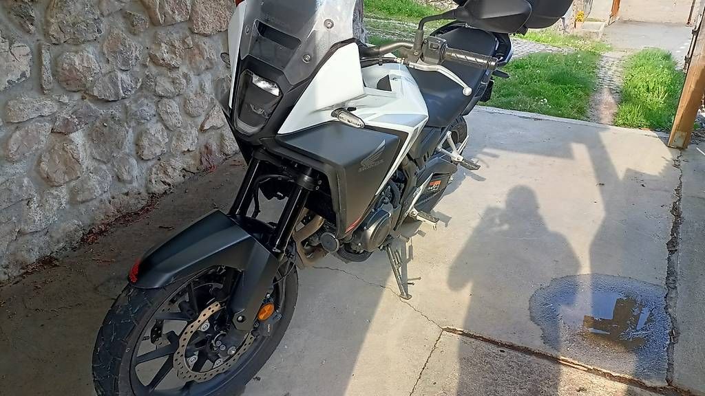 Strada: Honda NX500 / CB500X blanche, – Usato da Miex venduto da Carrauxe1 2
