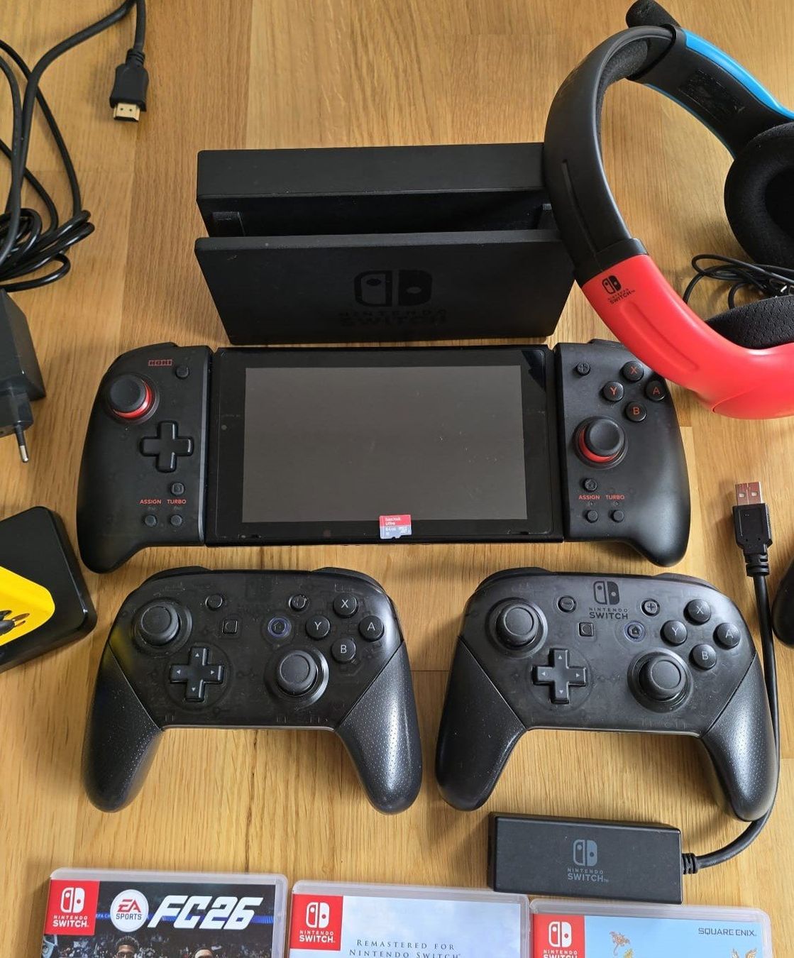 Nintendo Konsolen: Nintedo Switch mit viel Zubehör – Gebraucht aus Nussbaumen AG von Stoekli 1