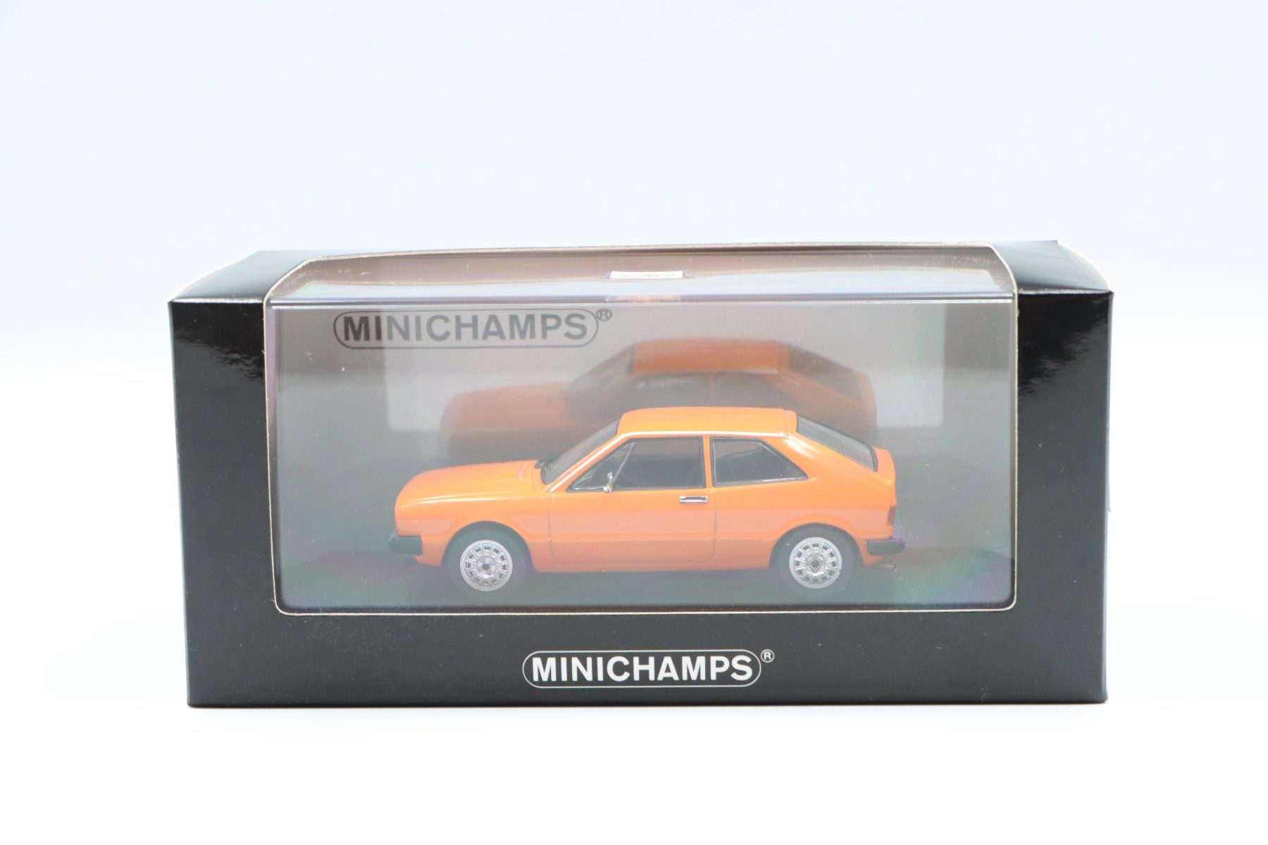 Volkswagen Modellini d'auto: VW Scirocco 1974 1:43 Minichamps – Nuovo e nell'imballaggio originale da Bühl b.Aarberg venduto da modelldiecast