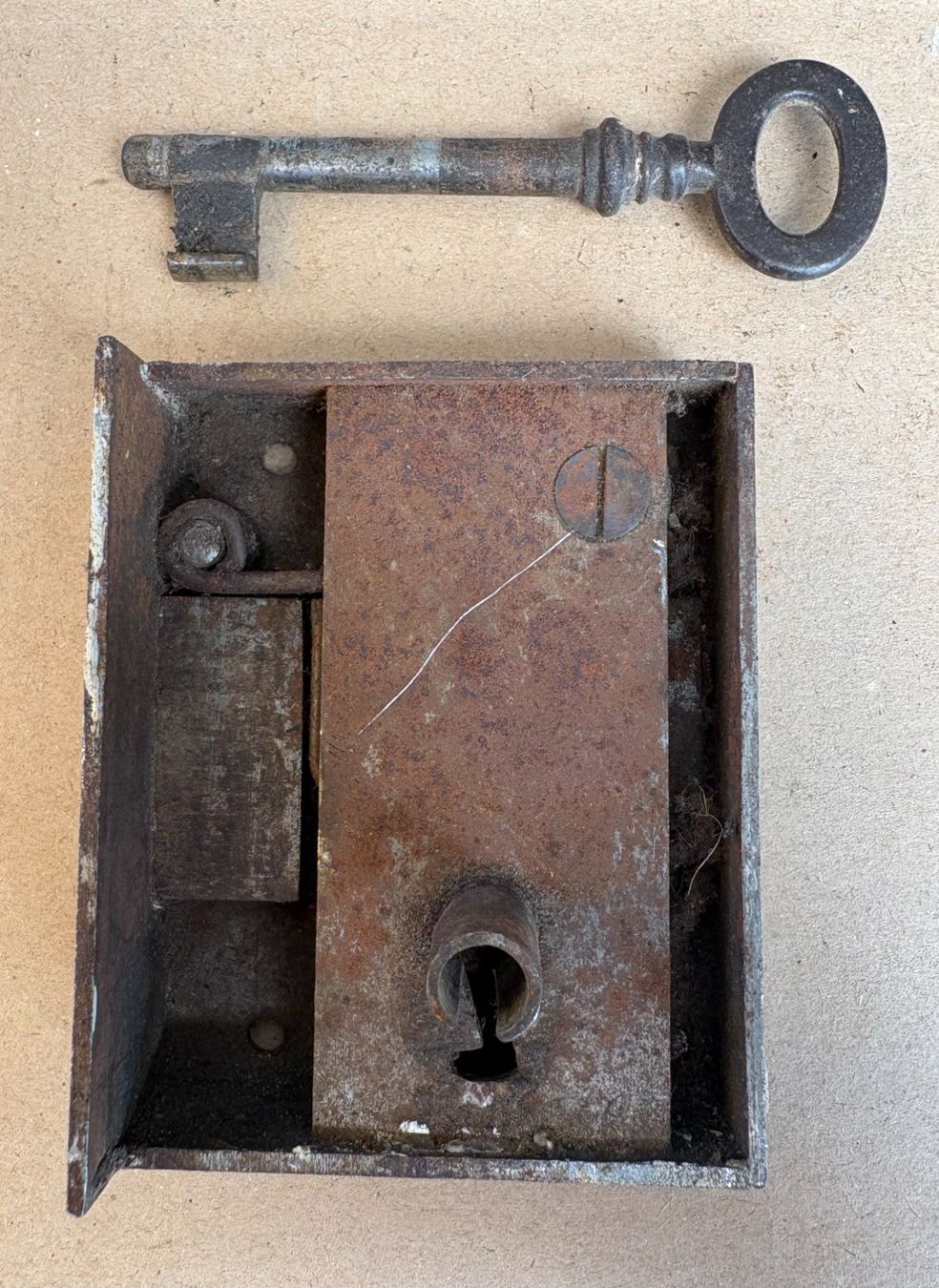 Schlösser: VINTAGE TÜR SCHLOSS – Gebraucht aus Ostermundigen von wini63