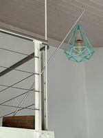 Lampe mit Eichensockel