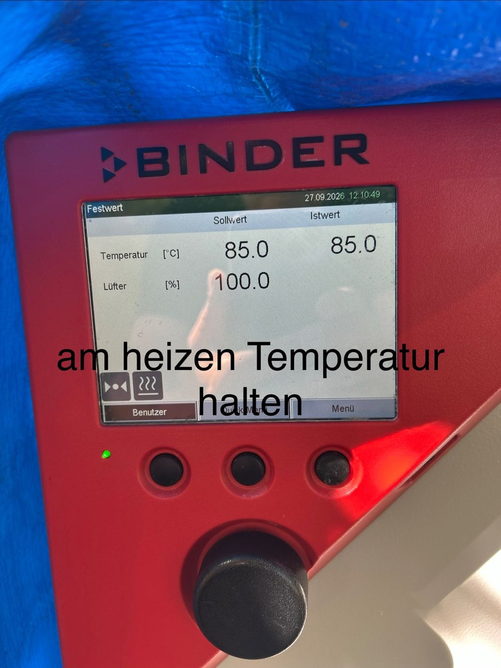 Matériel de laboratoire: Labor Temperaturofen Binder – D'occasion à Regensdorf par Nyffi7 3