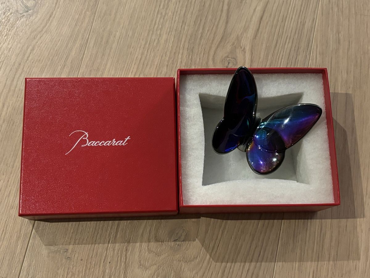 Baccarat Alle Dekorationen: BACCARAT SCHMETTERLING GLÜCKSBRINGER – Neu und originalverpackt aus Unterägeri von lux_j6ng