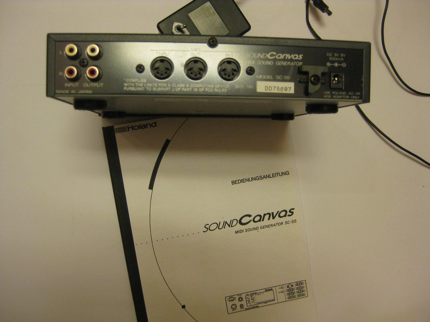 Roland Musikinstrumente: Roland Sound Canvas Midi Sound Generator – Gebraucht aus Rüti ZH von Brocki_Rueti 2
