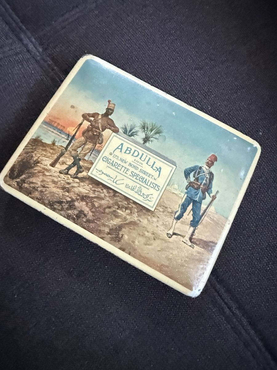 Dosen: Abdulla Zigarettenblechdose No. 3 Egyptian Blend – Gebraucht aus BASEL von zum_schneugge