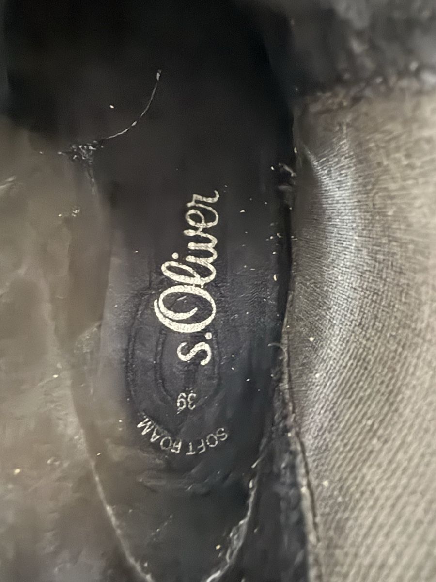 S.Oliver Damenschuhe: Stiefeletten s.Oliver dunkelgrau Grösse 39 neuwertig – Gebraucht aus Thun von jeff070 4