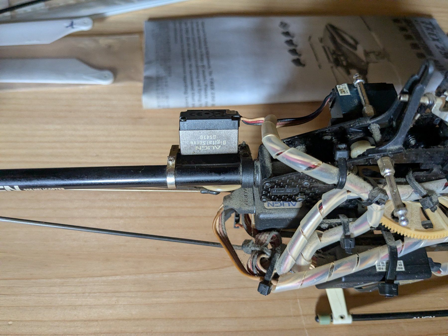 Align Modellismo RC: Hélico T-Rex 250, année 2010 – Usato da Corcelles-Concise venduto da vigan811 4