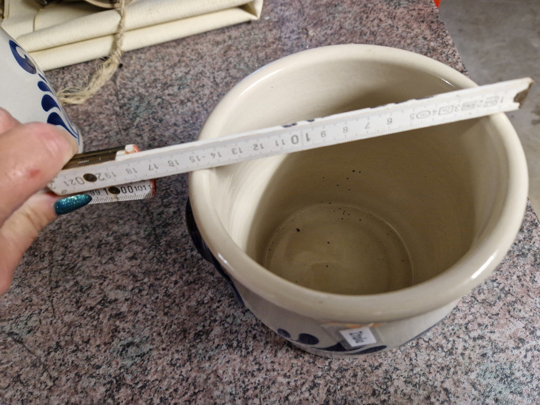 Pentole: Krug Kübli Motiv Quer Quiri – Usato da Niederbipp venduto da Trude04 4