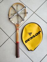 Raquette Tennis Vintage Dunlop Maxply+ Presse Zephyr housse