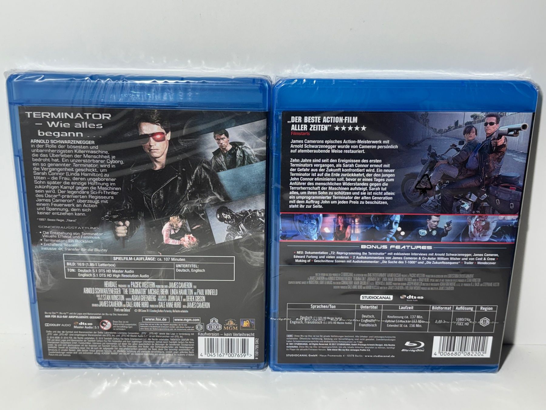 Tous les DVDs: Terminator 1-6 Blu Ray – D'occasion à Wilderswil par Sstriker 2