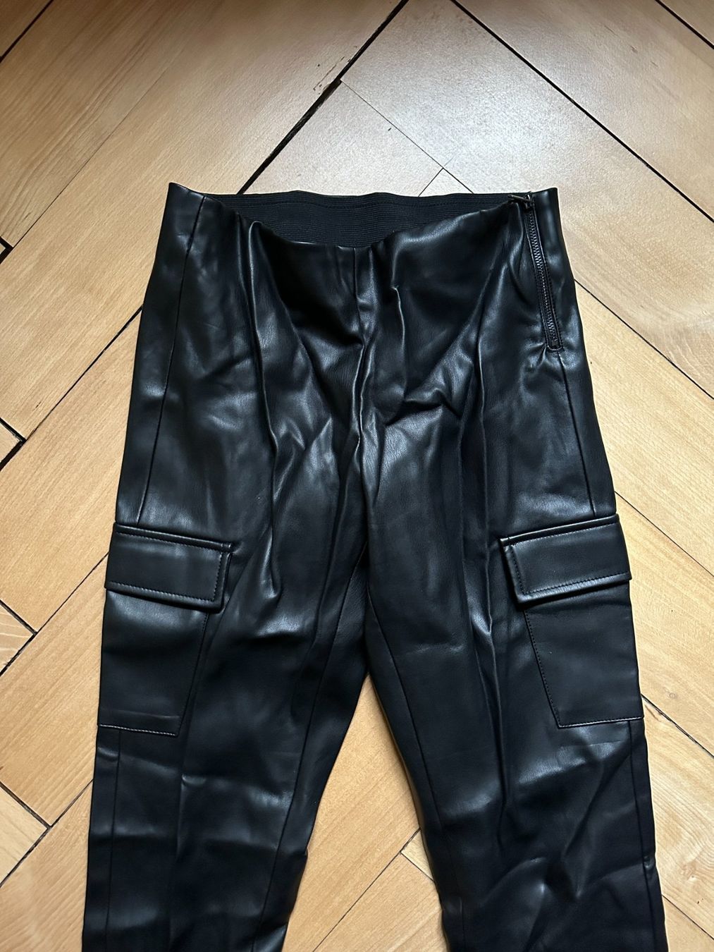 Hosen: NOISY MAY - Cargo Lederhose schwarz XS – Gebraucht aus Zürich von Diazaio 1