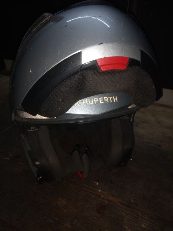 ZHTBATE Bluetooth Motorradhelm Mit Integriertem Headset - Klapphelm Mit Doppelvisier & Antifog