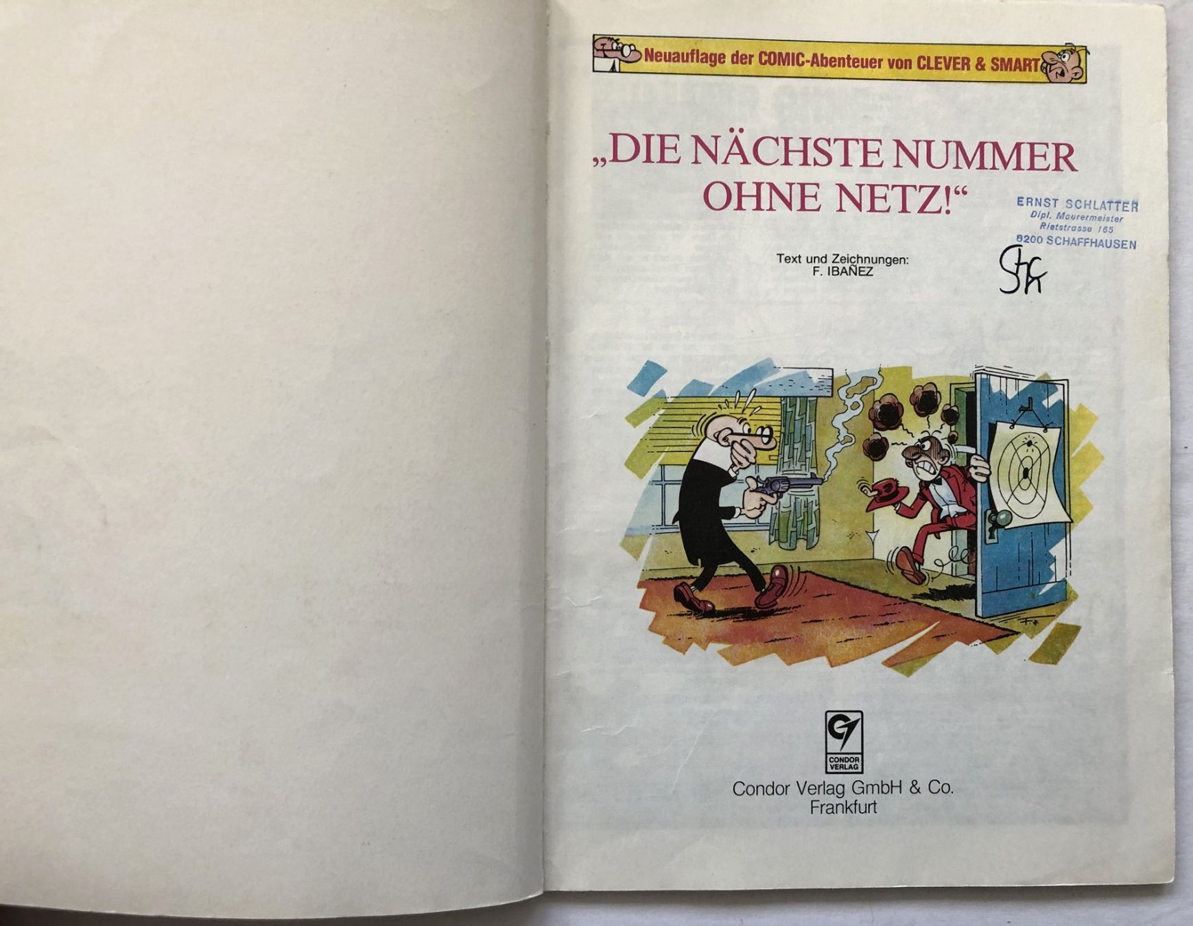Comics: CLEVER & SMART - Nr.19 - 2.Auflage – Gebraucht aus Schaffhausen von durruti 1