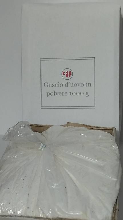 Cibi & Specialità: Pulver aus Eierschale 1500 g – Usato da Ponto Valentino venduto da Mercante33