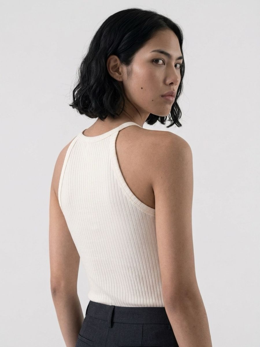 Top: Tanktop weiss Grösse S  – Usato da Uster venduto da Jessicajjk 3