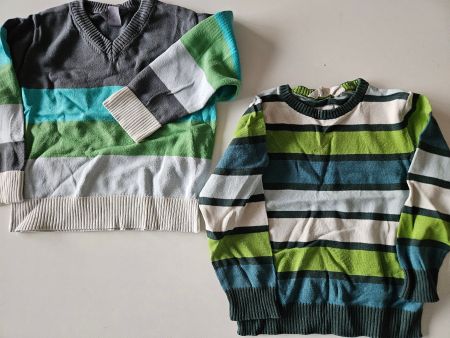2 Feinstrick Pullover Langarm Shirt H&M Gr. 98 / 98/104
