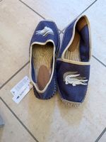 Lacoste Espadrilles Uhabia blau Grösse 40 neu mit Etikett