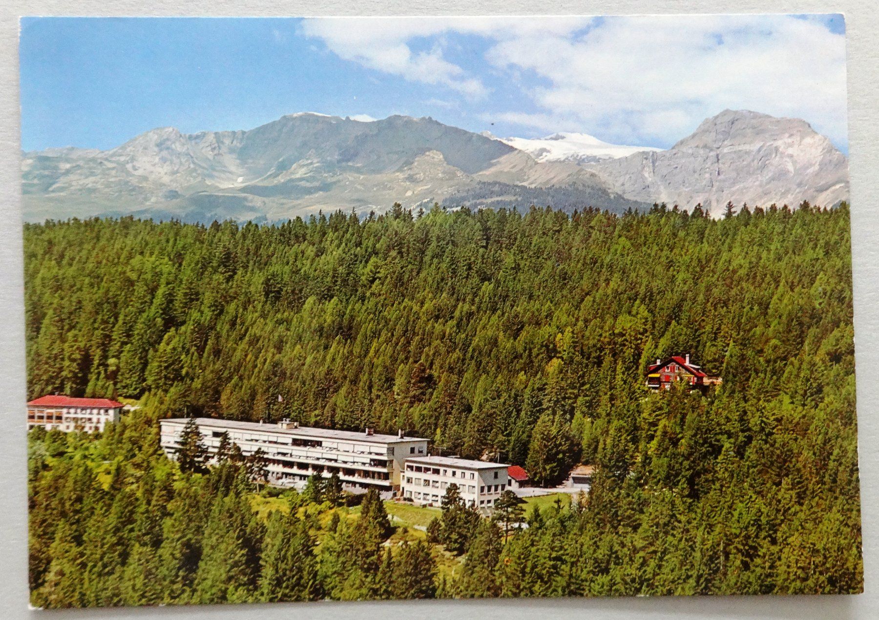 Ansichtskarten: Sanatorium Valaisan, Montana – Defekt aus Fétigny von Billy2miny