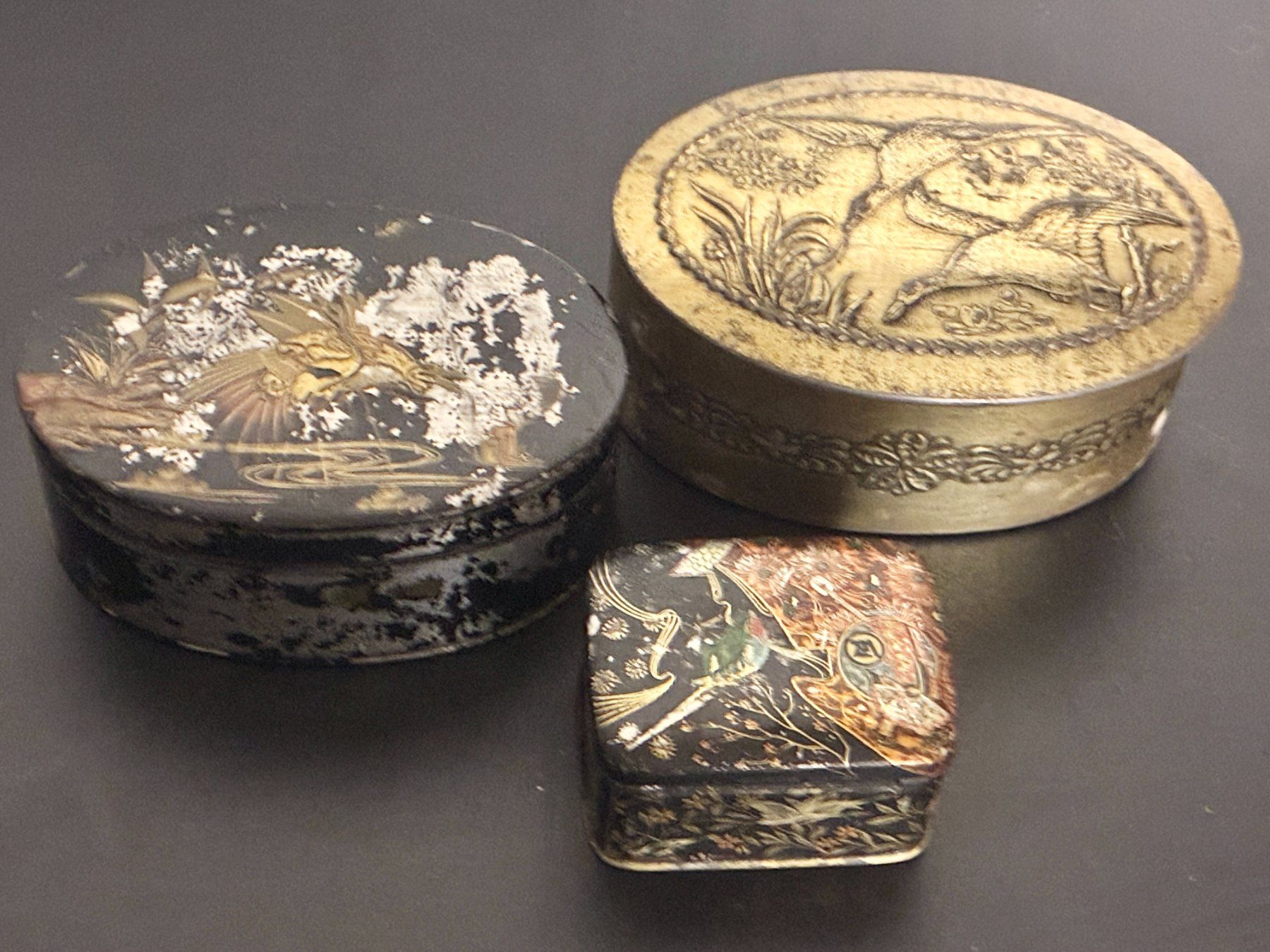 Pots: 3 antike Blechdosen – D'occasion à Kloten par Nephty 9