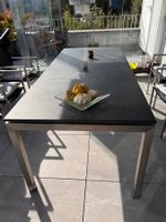 Esstisch Granitplatte mit Metallgestell gebraucht