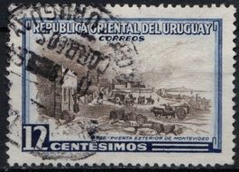 Timbre Uruguay 1936 - Porte Montevideo - Obl.