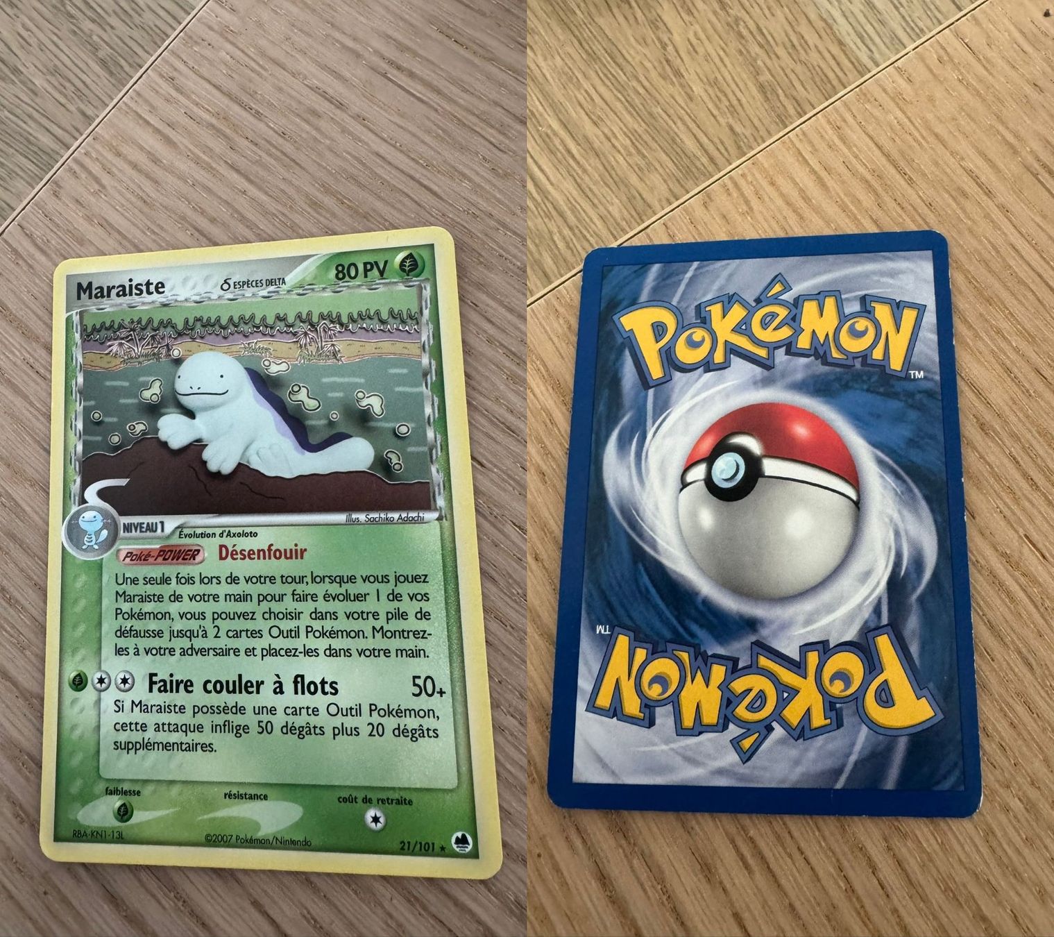 Pokémon Carte collezionabili: Maraiste 21/101 – Usato da Chavannes-Renens venduto da skywalker1942