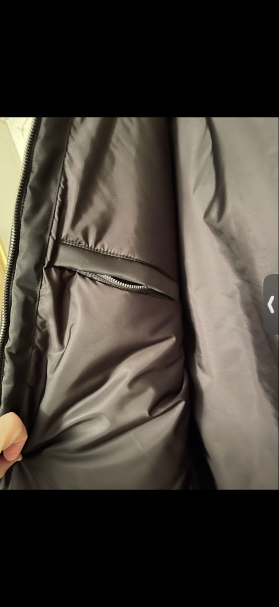 Prada Giacche: Prada Men's Black Winter Jacket - Size Medium, Like New! – Nuovo (secondo la descrizione) da Thalwil venduto da adamjay 3
