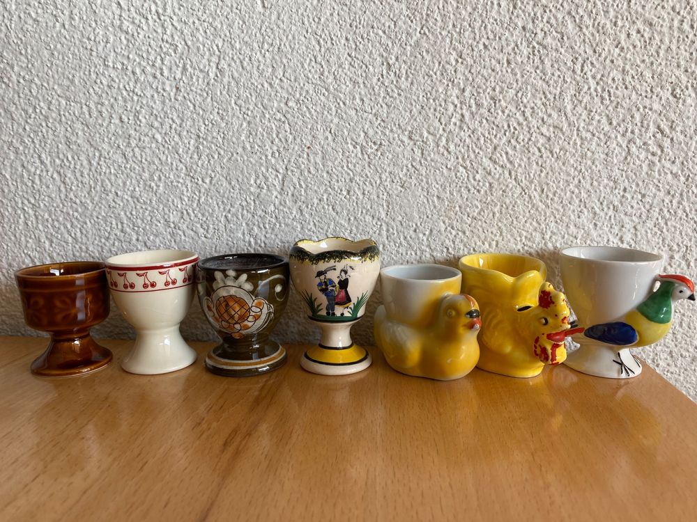Wunderschöne Eierbecher Sammlung 21 Stück | Kaufen auf Ricardo