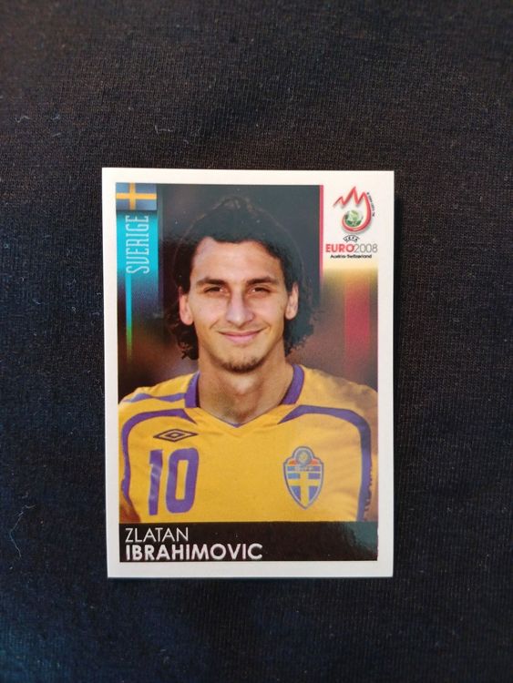 Autocollant Panini Euro 2004 N°197 Zlatan Ibrahimovic - Très Bon état