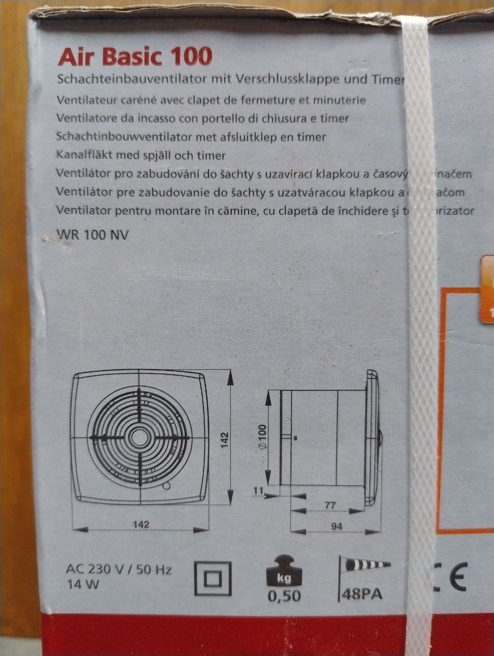 Ventilatori: Rotheigner Air Basic 100 Schachtventilator neu, OVP – Nuovo e nell'imballaggio originale da Rüti ZH venduto da Lux05 2