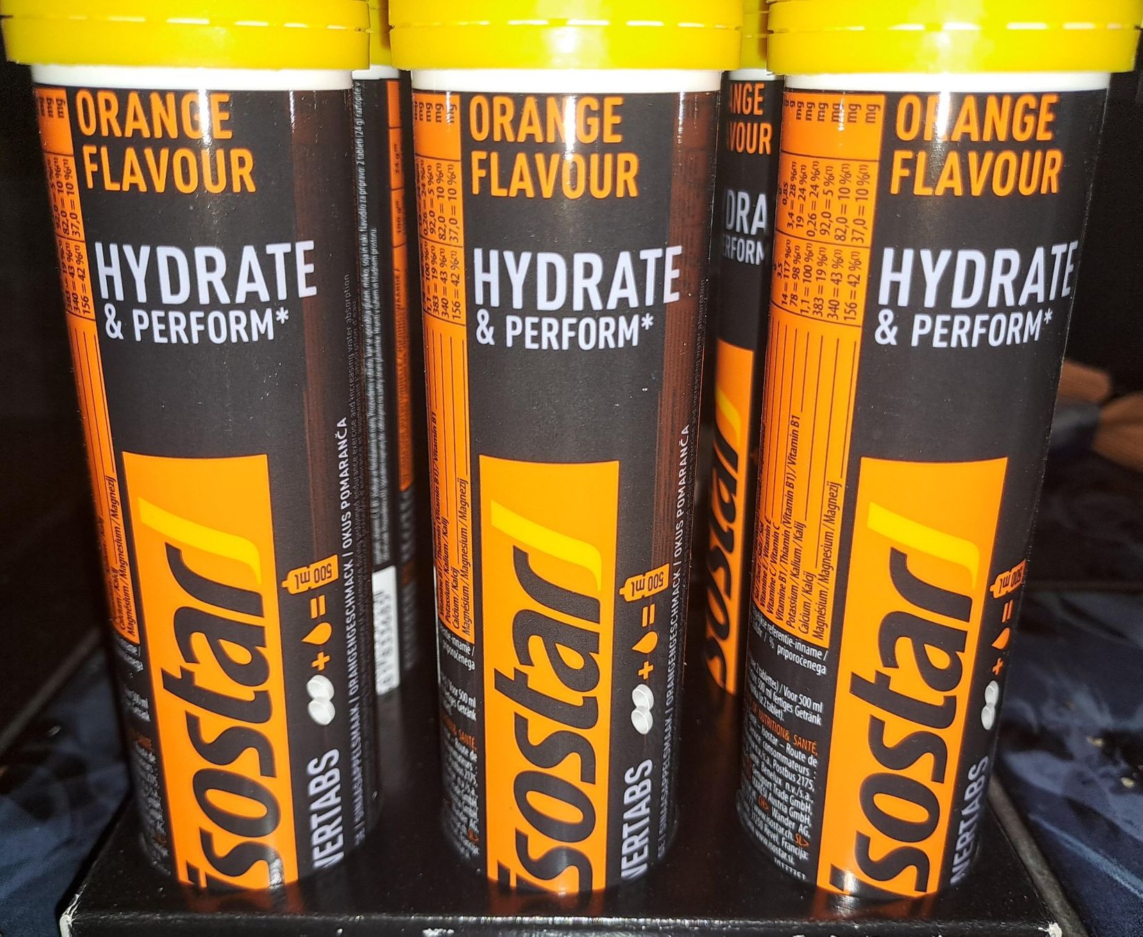 Cibi & Specialità: Isostar Powertabs Orange 60 Stück – Nuovo e nell'imballaggio originale da Mellingen venduto da Tira86 1
