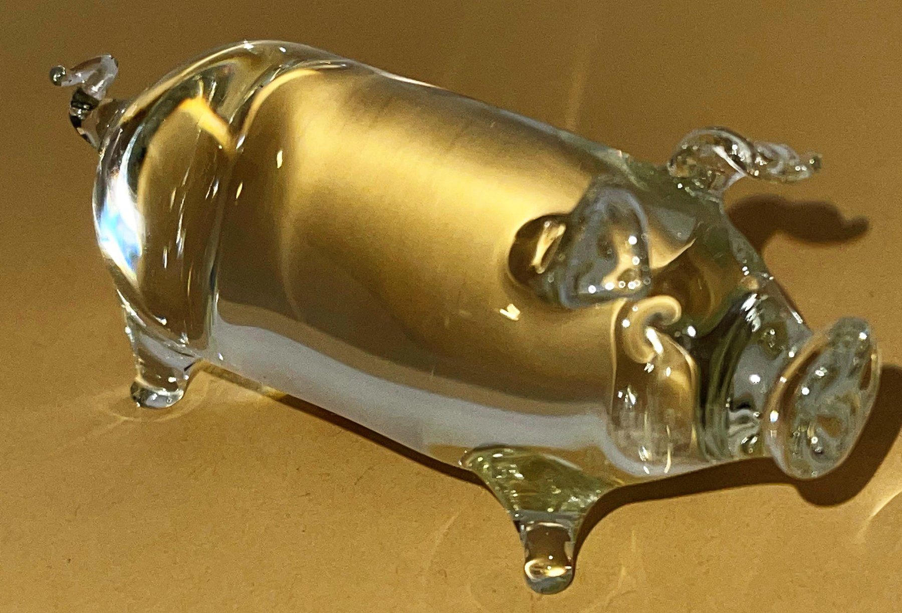 Bicchieri: Schwein aus Glas – Nuovo (secondo la descrizione) da Lutzenberg venduto da Pinschi01