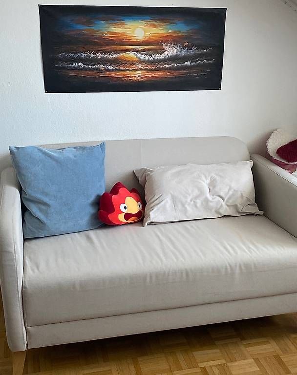 Ikea Divani: 2er Sofa IKEA LINANÄS Beige – Usato da Urdorf venduto da Resumasa
