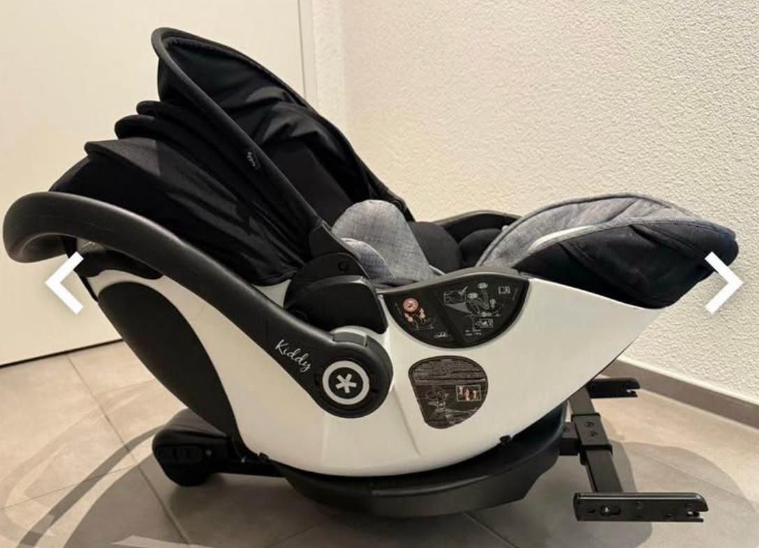 Kiddy Seggiolini per auto: Kiddy I Size Plus mit Base Station – Usato da Reinach AG venduto da EVZug90