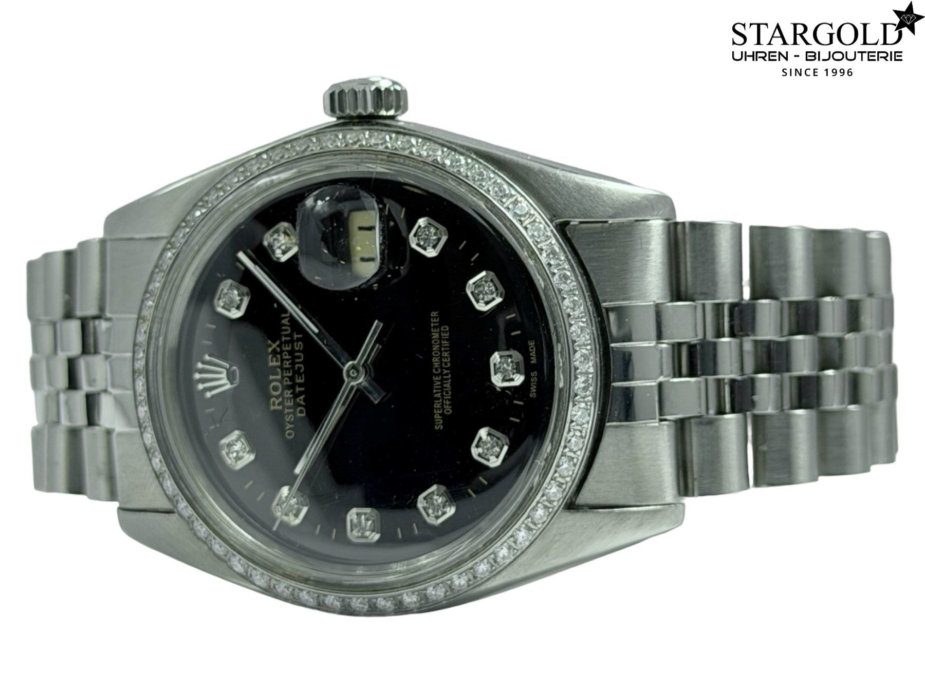 Rolex Orologi: Rolex Datejust 36 mit Diamanten - 16014 – Usato da Zürich venduto da Stargold-Uhren 6