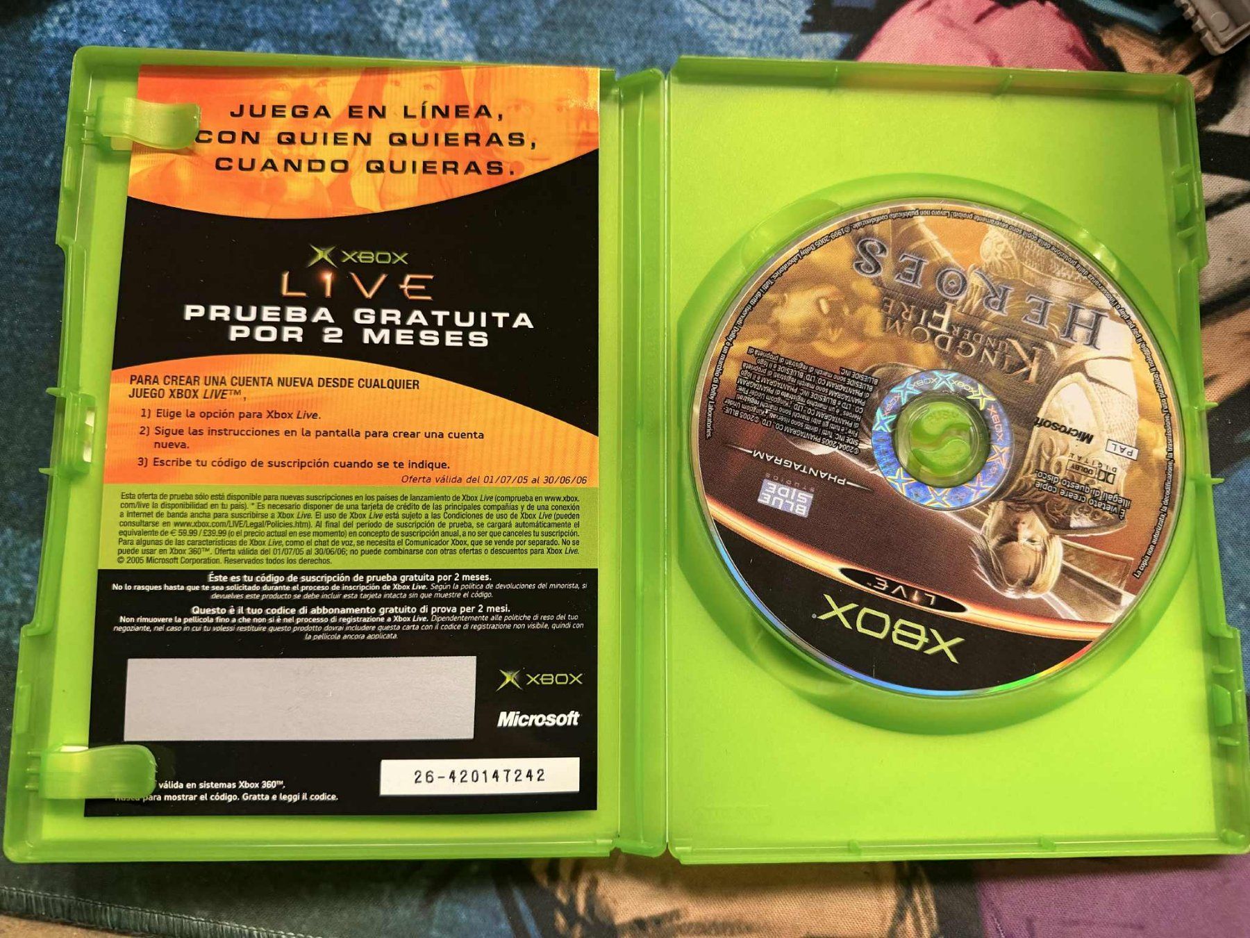 Microsoft Giochi: Kingdom Under Fire Heroes Microsoft Xbox Classic – Usato da Giubiasco venduto da Ticinerd 2