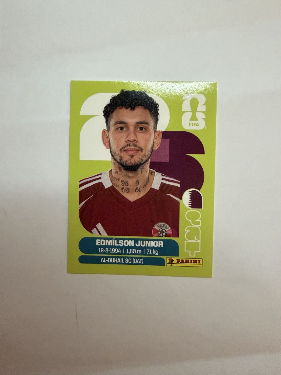 Panini Cartes à collectionner: Panini FIFA Edmilson Junior, QAT 17 – Neuf (Voir description) à Benglen par Belen.abr