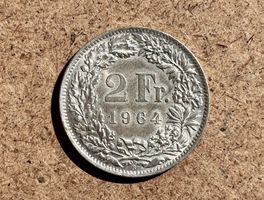 2 Fränkler Silbermünte 1964