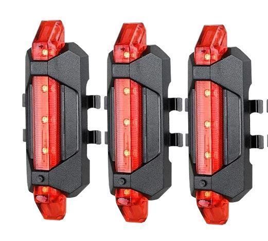 Pezzi di ricambio: 3x lumière vélo, 3x feu arrière – Nuovo e nell'imballaggio originale da Delémont venduto da abonprix 1