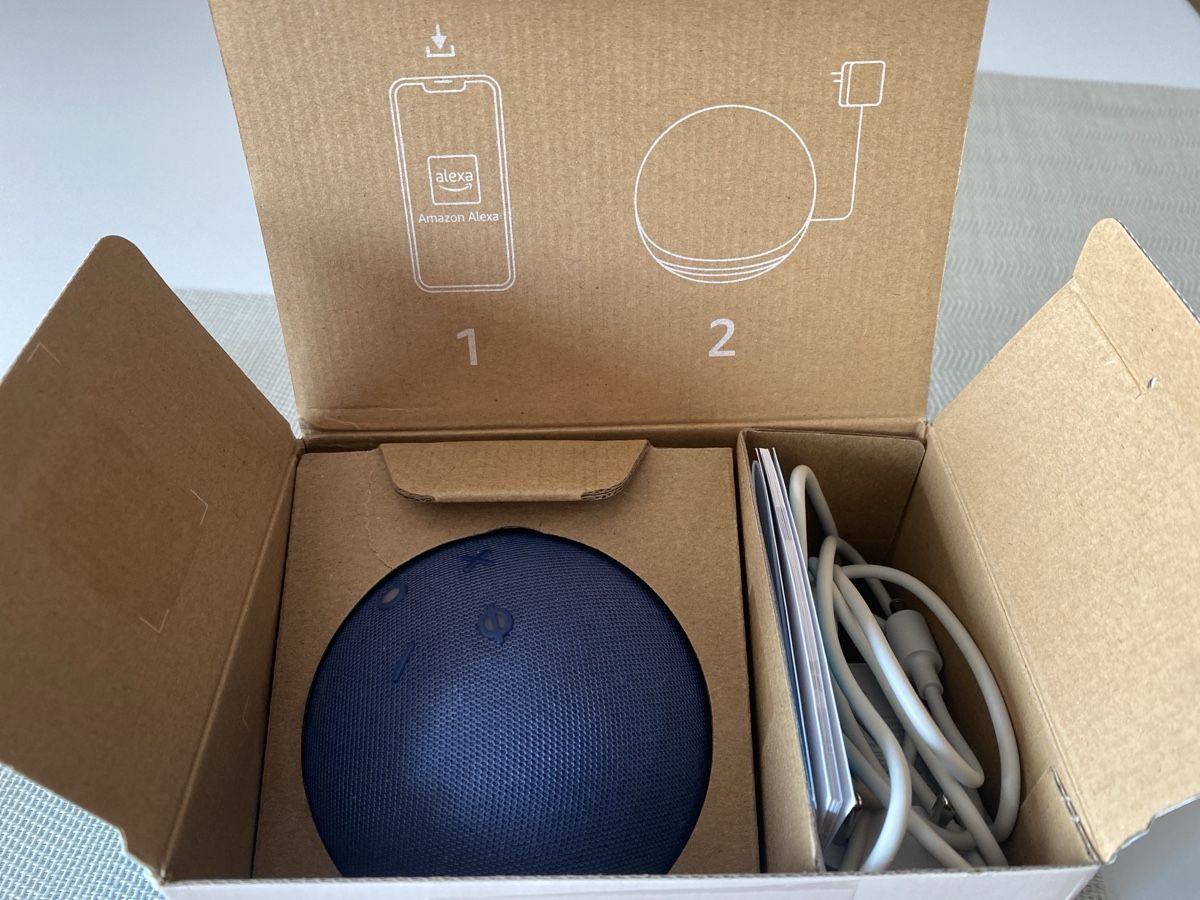 Amazon Systèmes audio & multimédias: Amazon Echo Dot 5. Generation blau neuwertig – Neuf (Voir description) à Wil SG par syn_6vlf 1