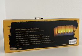 12er Set LED-Kerzen mit Ladestation & Kerzenhaltern