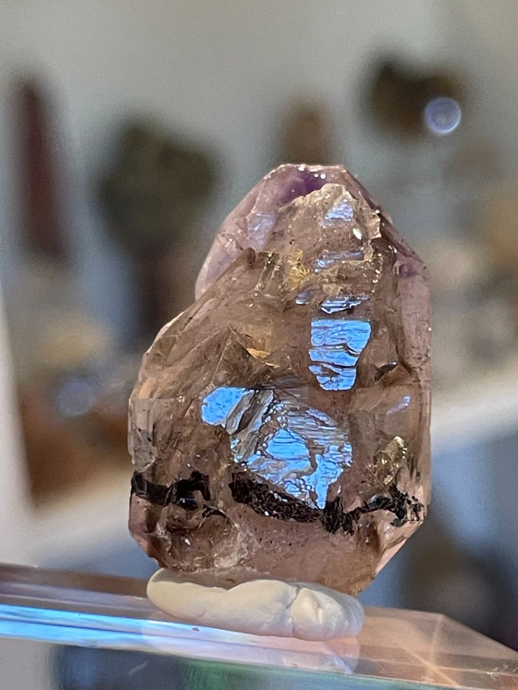 Minerali & Pietre curative: Wunderschöner Super-Seven-Skelett-Rohstein – Nuovo (secondo la descrizione) da Schiers venduto da sisikristall 2